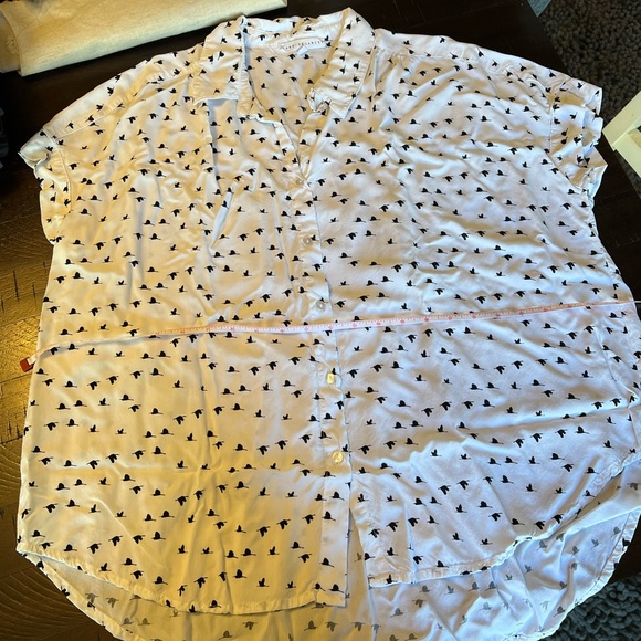 Jane & Delancey Short Sleeve Blouse XL - Picture 5 of 9